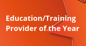 Education/Training Provider of the Year Education/Training Provider of the Year