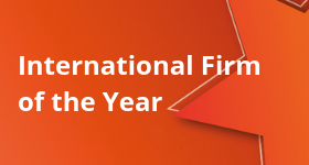 International Firm of the Year International Firm of the Year
