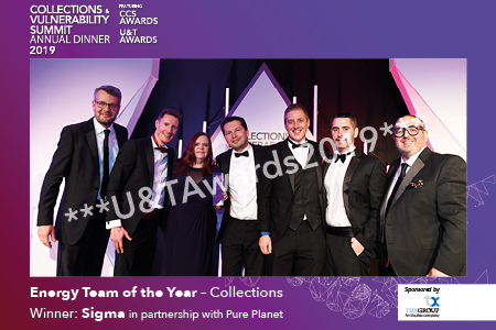 Energy Team of the Year – Collections – sponsored by TDX Group Energy Team of the Year – Collections – sponsored by TDX Group