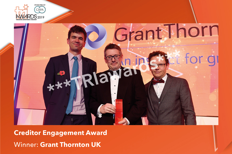 Creditor Engagement Award Creditor Engagement Award