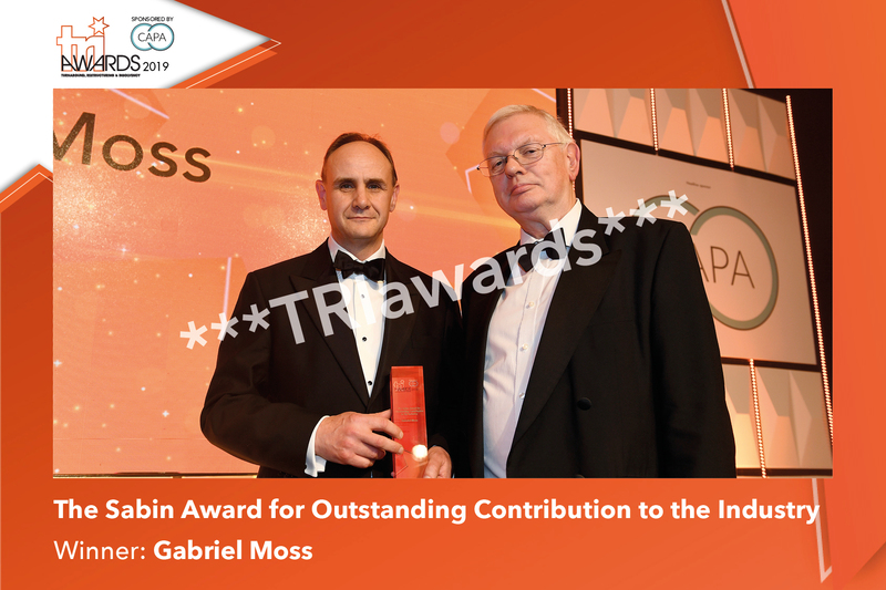 The Sabin Award for Outstanding Contribution to the Industry The Sabin Award for Outstanding Contribution to the Industry