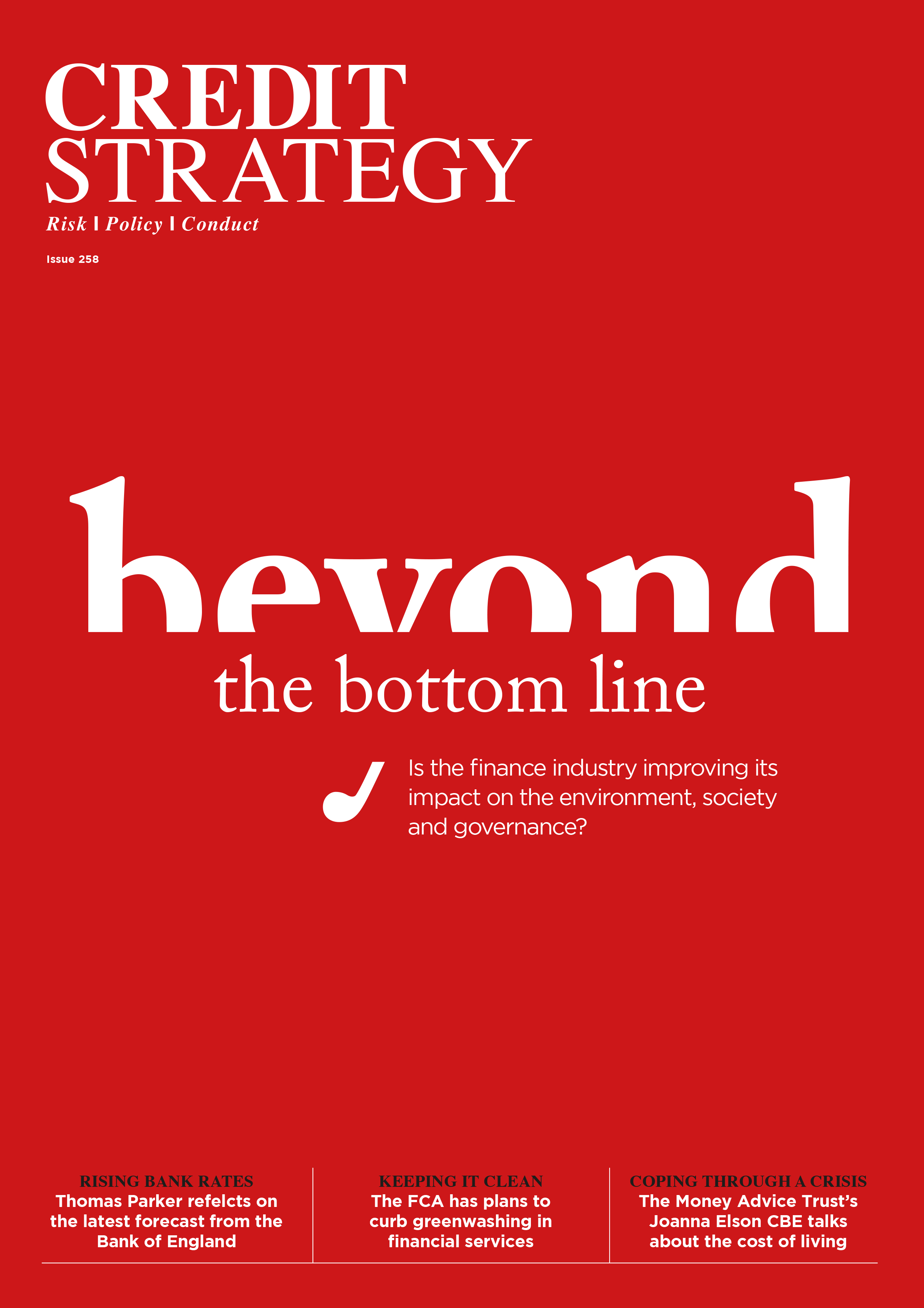 Beyond the bottom line: Is the finance industry improving its impact on the environment, society and governance?