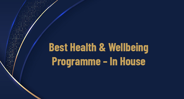 Best Health & Wellbeing Programme – In House 