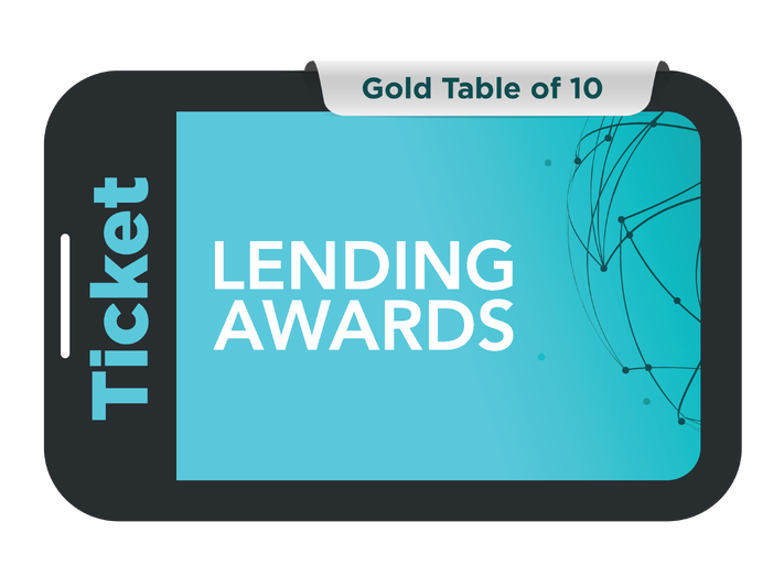 Gold Table of 10 (Pre-shortlist) - Lending Awards 2024