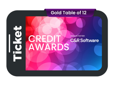 Gold Table of 12 - Pre-Shortlist - Credit Awards 2024