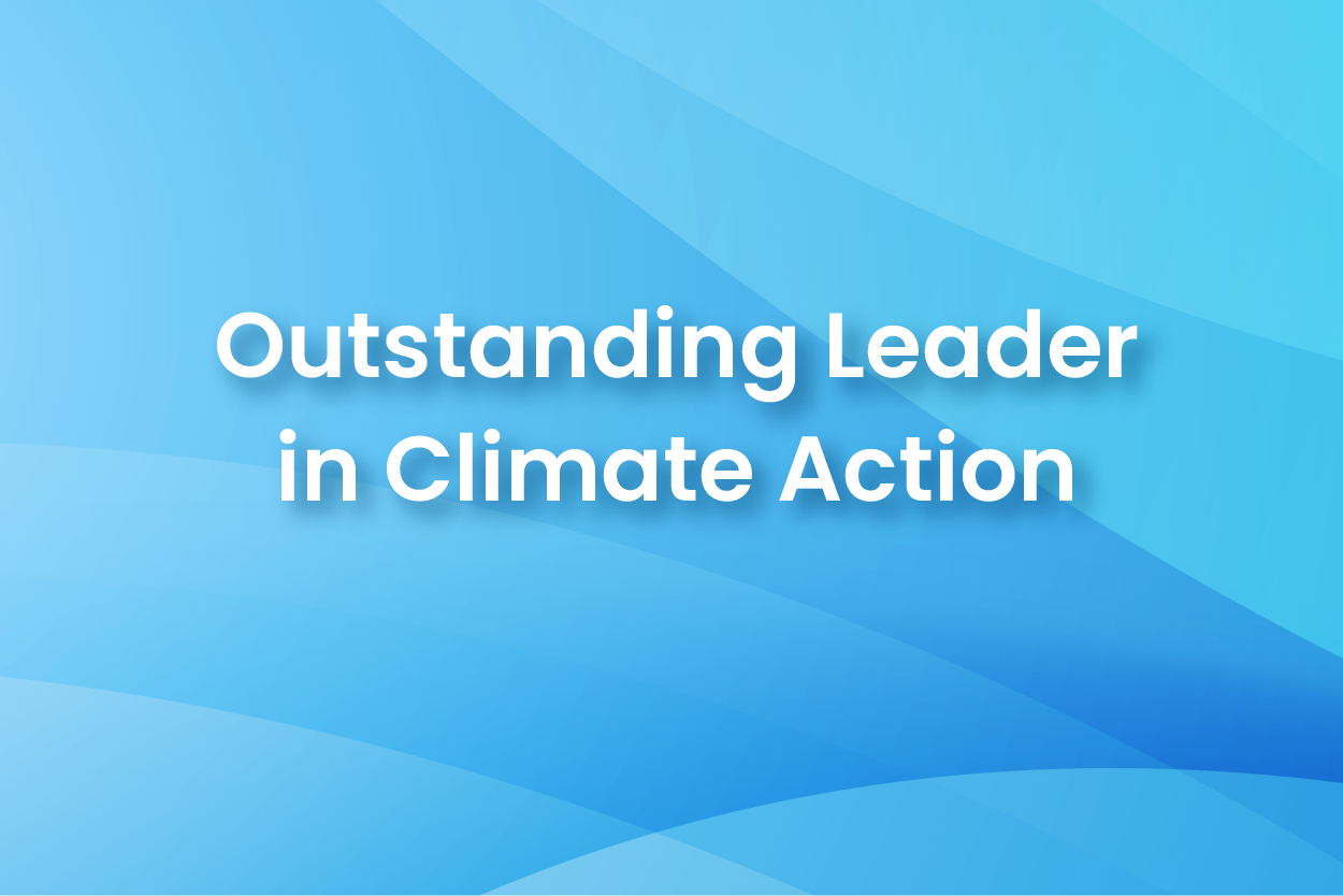 Outstanding Leader in Climate Action