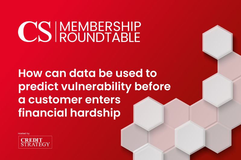 How can data be used to predict vulnerability before a customer enters financial hardship