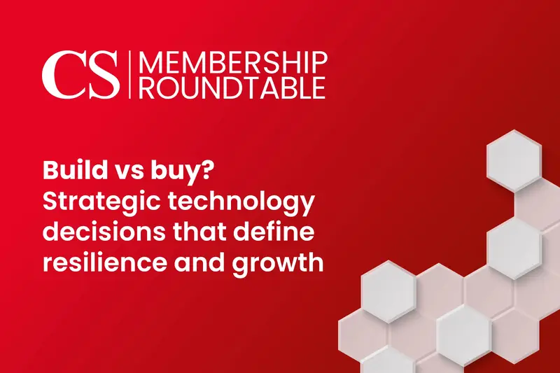 Premium Roundtable, Build vs buy? Strategic technology decisions that define resilience and growth