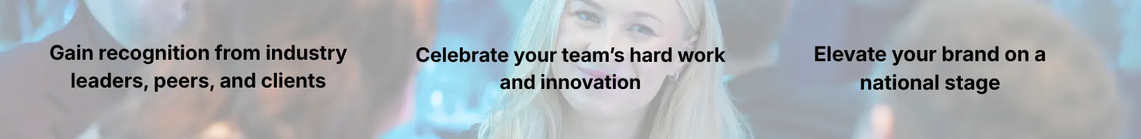 Gain recognition from industry leaders peers and clients Cel3